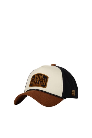 Gorra Vintage - Beige y negro