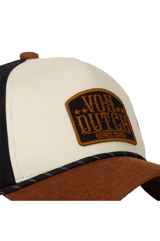 Gorra Vintage - Beige y negro