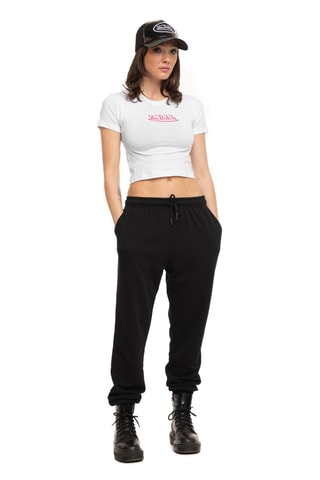 Crop top Rud - Blanc et rose
