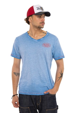 T-shirt regular Piston - Bleu et rouge