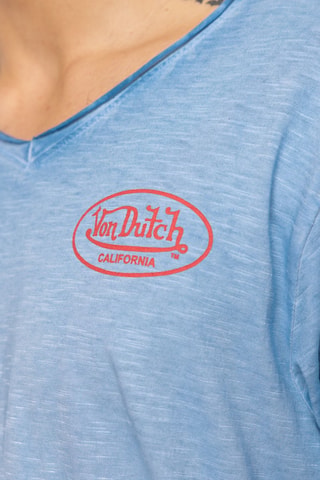 T-shirt regular Piston - Bleu et rouge