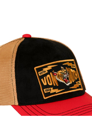 Gorra Wild Tiger - Negro y rojo
