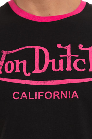 T-shirt Blast - Noir et rose