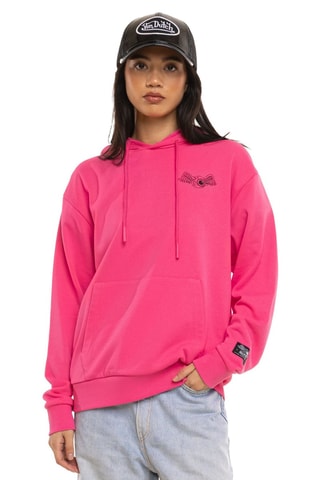 Sweat à capuche Kristen - Noir et rose