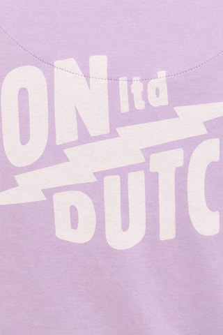 T-shirt April - Noir et violet