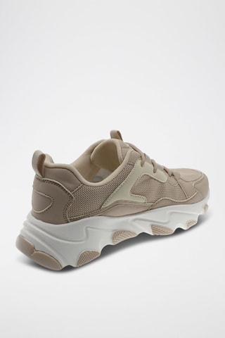 Platform Sneakers - Nude