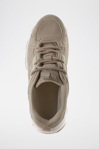 Platform Sneakers - Nude