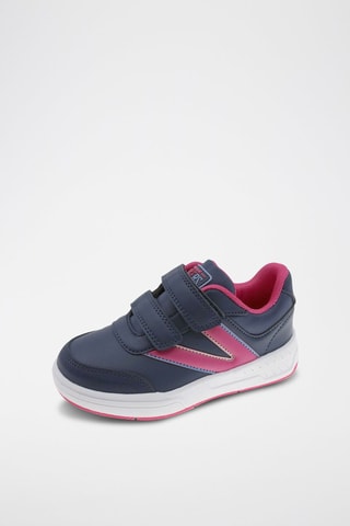 Sneakers - Blauw, roze en wit