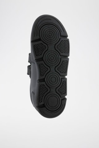 Leren Sneakers -Zwart - Zwart