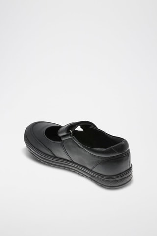 Leren Ballerina’s - Zwart - Zwart