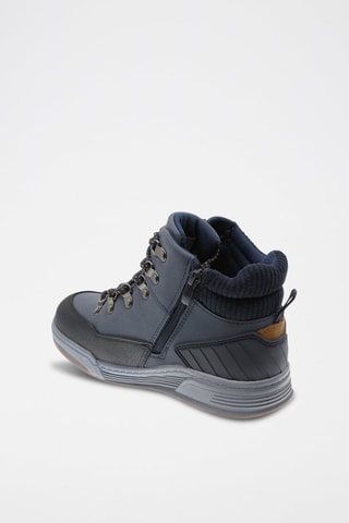 Boots - Bruin, zwart en blauw