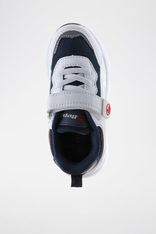 Sneakers - Wit - Wit en marineblauw