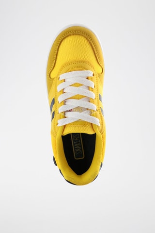 Leren Sneakers - Geel