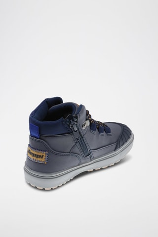 Hoge Sneakers Marineblauw - Blauw