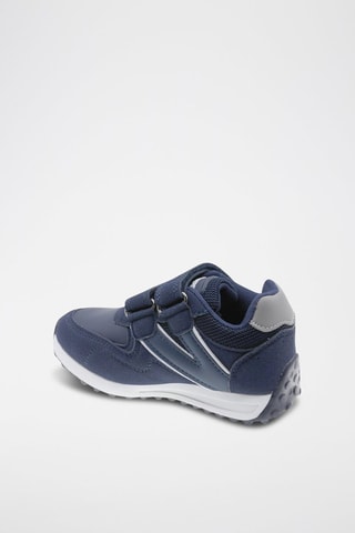 Sneakers - Wit, rood en blauw