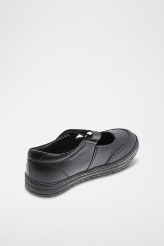 Leren Ballerina's - Zwart