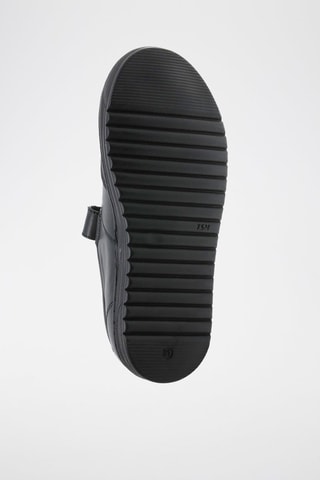 Leren Ballerina's - Zwart