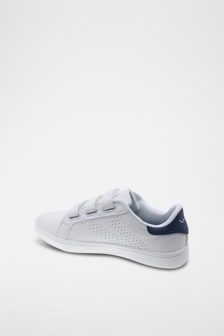 Sneakers - Wit - Wit en marineblauw