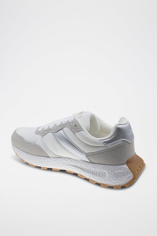 Sneakers - Wit en grijs