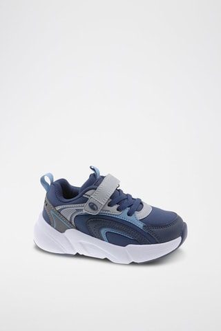 Baskets plateformes - Bleu marine