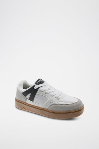 Sneakers - Wit, zwart en grijs