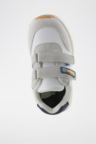 Sneakers - Wit, geel en grijs