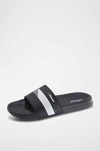 Slippers - Zwart en wit