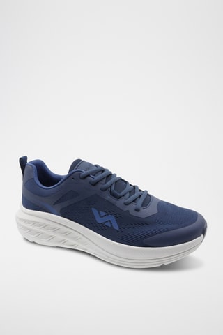 Leren Hardloopschoenen - Blauw