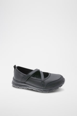 Leren Mary Janes - Zwart