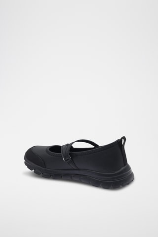 Leren Mary Janes - Zwart