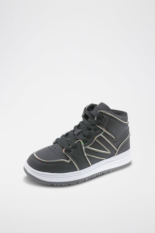 Hoge Sneakers - Wit en zwart