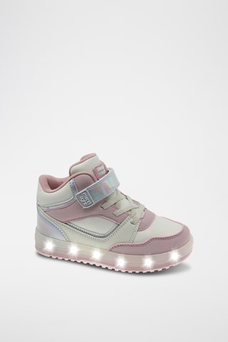 Hoge Leren Sneakers - Wit