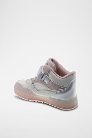 Hoge Leren Sneakers - Wit