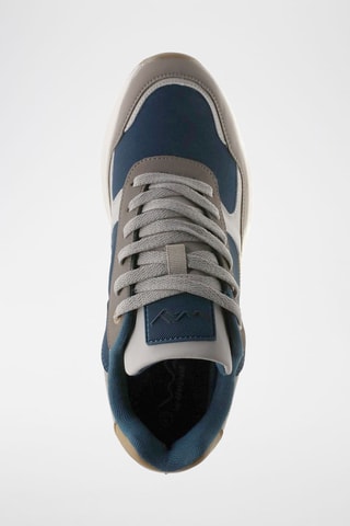 Leren Sneakers - Grijs