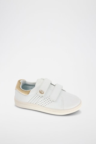 Sneakers - Wit en goudkleurig