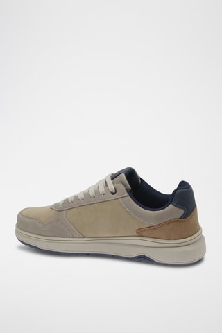 Leren Sneakers - Beige
