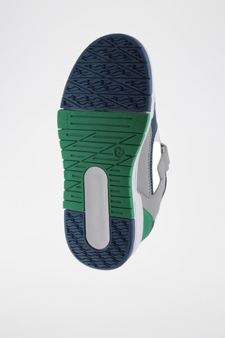 Sneakers - Wit, groen en grijs