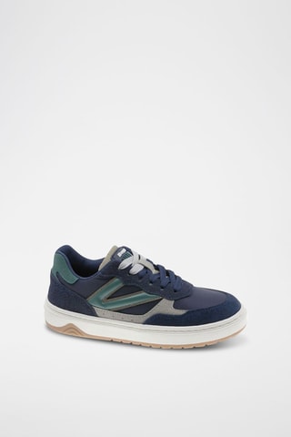 Baskets - Bleu, vert et gris