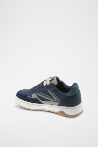 Baskets - Bleu, vert et gris