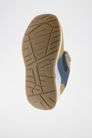 Baskets - Beige et bleu