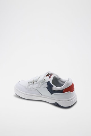Sneakers - Wit, rood en blauw