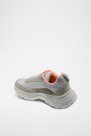 Sneakers - Beige en grijs