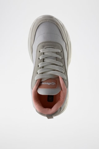 Sneakers - Beige en grijs