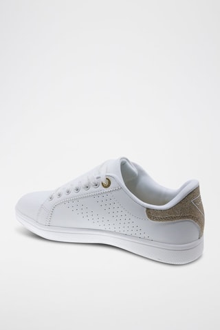 Sneakers - Wit - Wit en goudkleurig