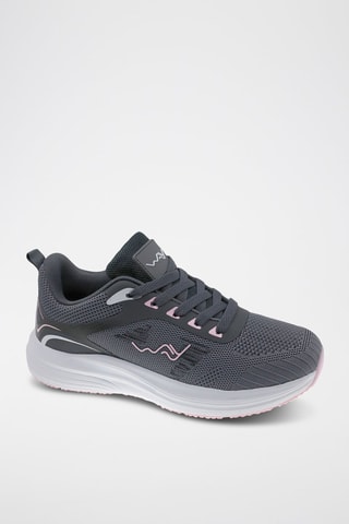 Baskets - Gris et rose
