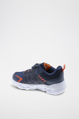Sneakers - Marineblauw - Oranje, blauw en groen
