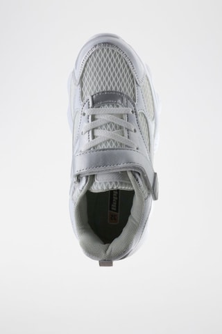 Sneakers - Wit, zilverkleurig en grijs