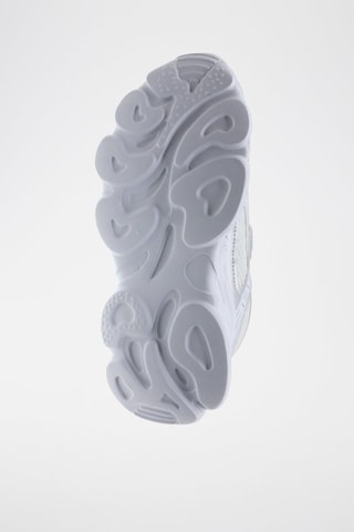 Sneakers - Wit, zilverkleurig en grijs