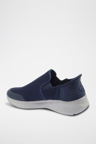 Slip-on en cuir - Bleu