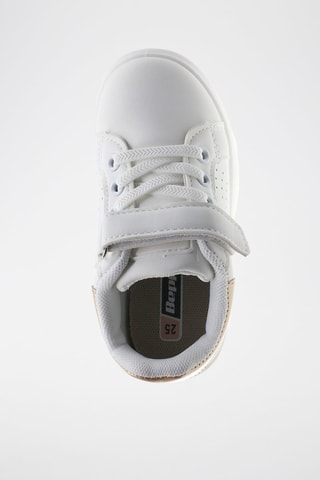 Sneakers - Wit en goudkleurig